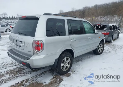 2006 Honda Pilot Ex-L from USA, damaged, VIN 5FNYF18766B012317